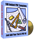100 Instant PDF Templates